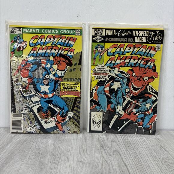 27 Marvel Comics CAPTAIN AMERICA #233-240 242-249 250, 252, 256-264 Lot - Picture 14 of 14